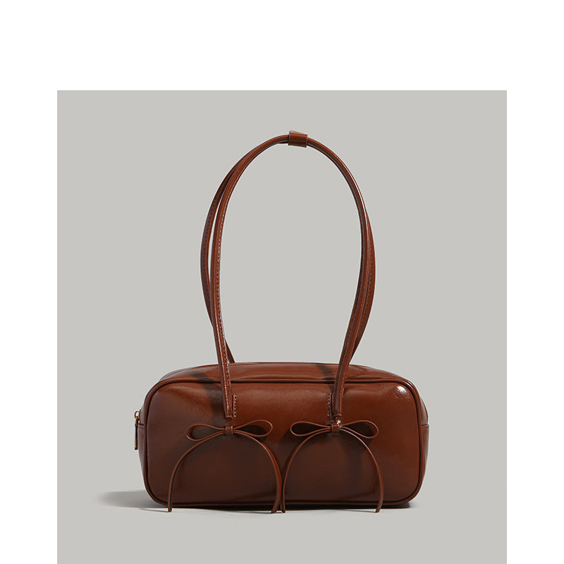 Stylish Leather Tote Acalora