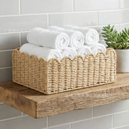 Basket with wave edge Acalora