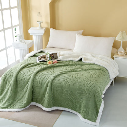 Cozy Fleece Throw Blanket