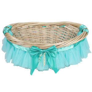 Decorative basket with ruffle detail Acalora