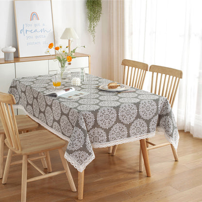 Lace Printed Tablecloth