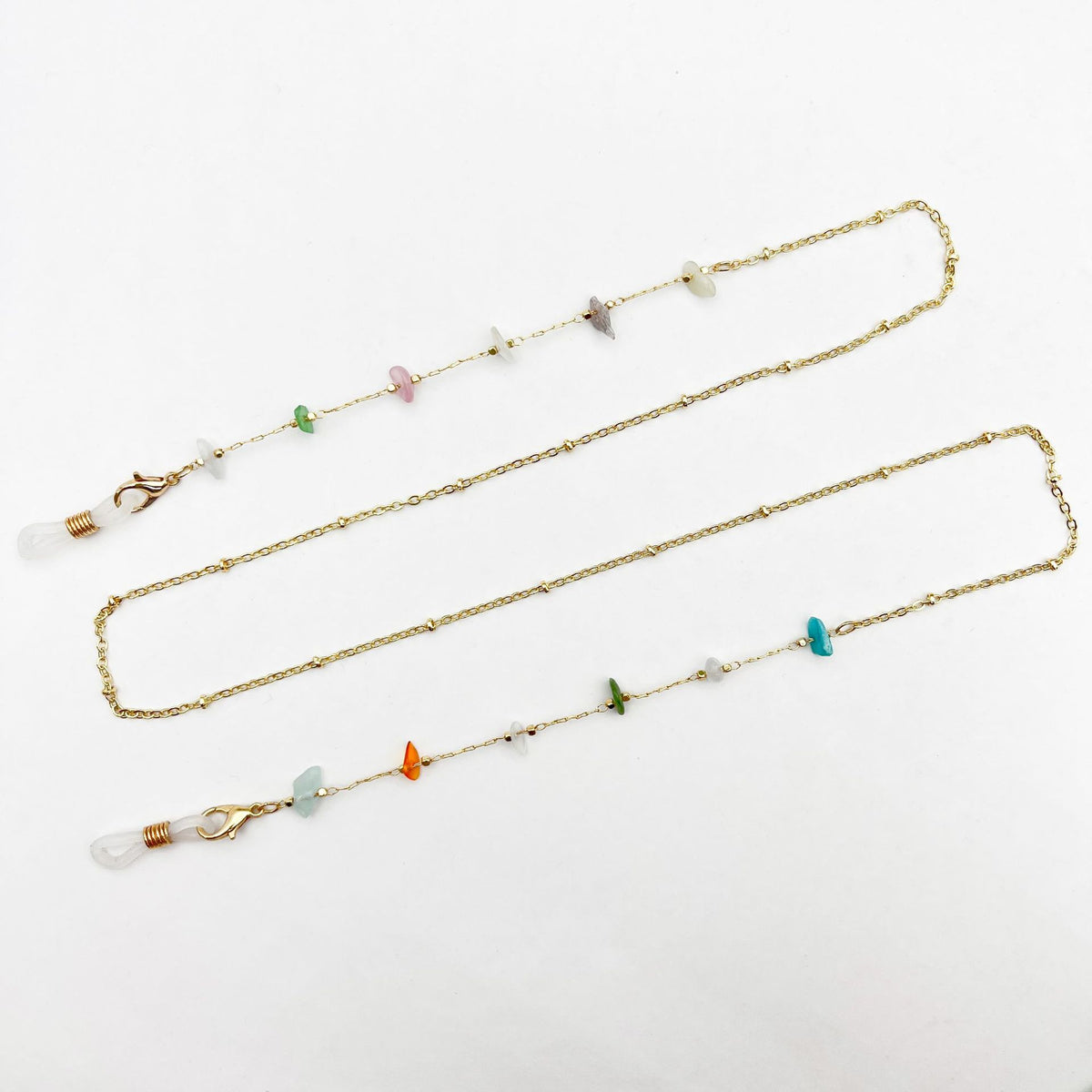 Colorful Gemstone Eyewear Chain Acalora