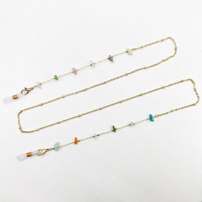 Colorful Gemstone Eyewear Chain Acalora
