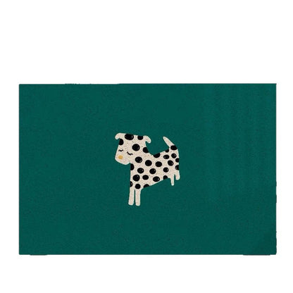 Cartoon Cat-Themed Entrance Mat