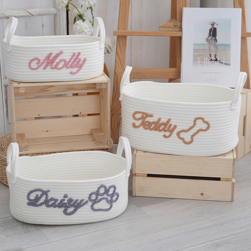 Soft and Decorative Storage Basket Acalora