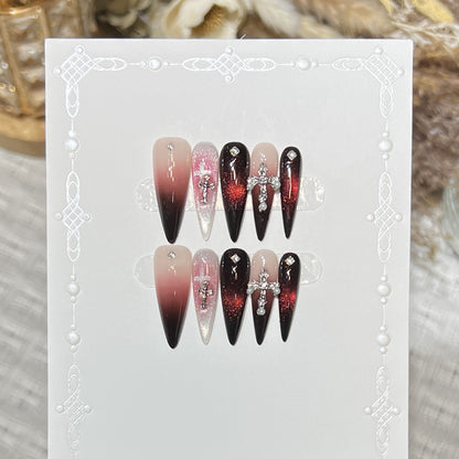 Reusable Press-On Nail Set Acalora