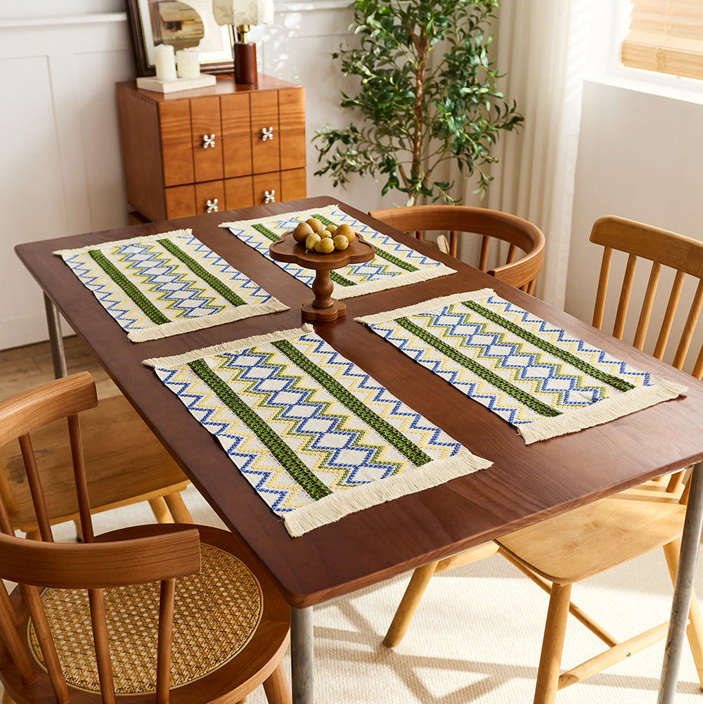 Decorative Fringed Table Runner