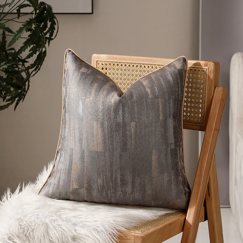 Textured Abstract Pattern Throw Pillow