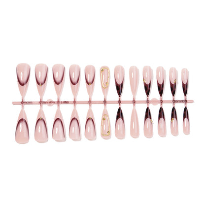 Elegant Sculpted Stiletto Press-On Nails Acalora