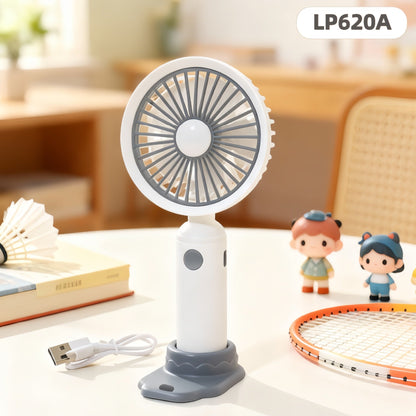 Women's portable USB mini fan with adjustable speed control Bowlift