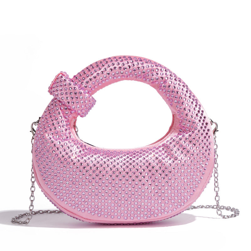 Chic Rhinestone-Embellished Handbag Acalora