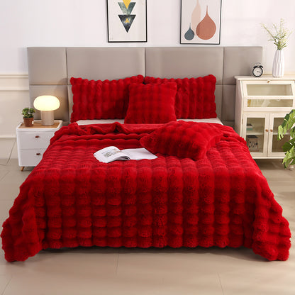 Unisex Luxe Plush Bedding Set