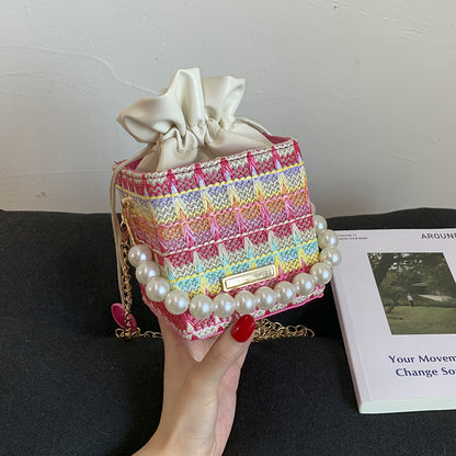 Charming Mini Drawstring Shoulder Bag Acalora
