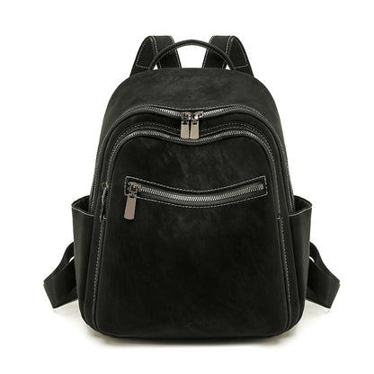 Premium Leather Travel Backpack Acalora
