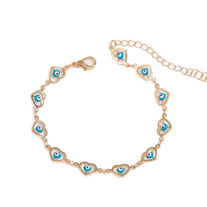 Heart-Shaped Beaded Bracelet Acalora