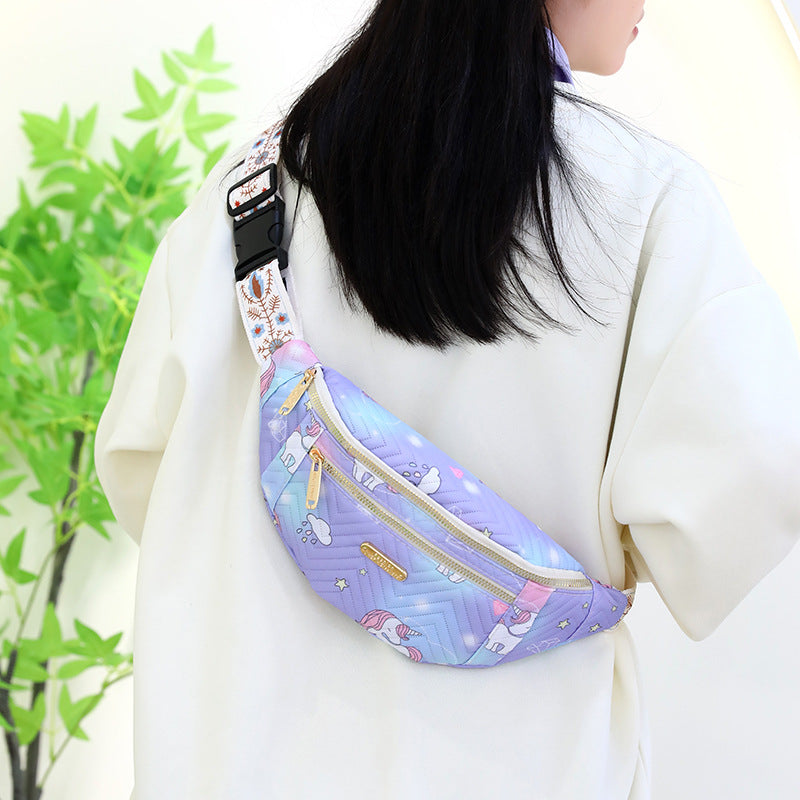 Stylish Printed Fanny Pack Acalora