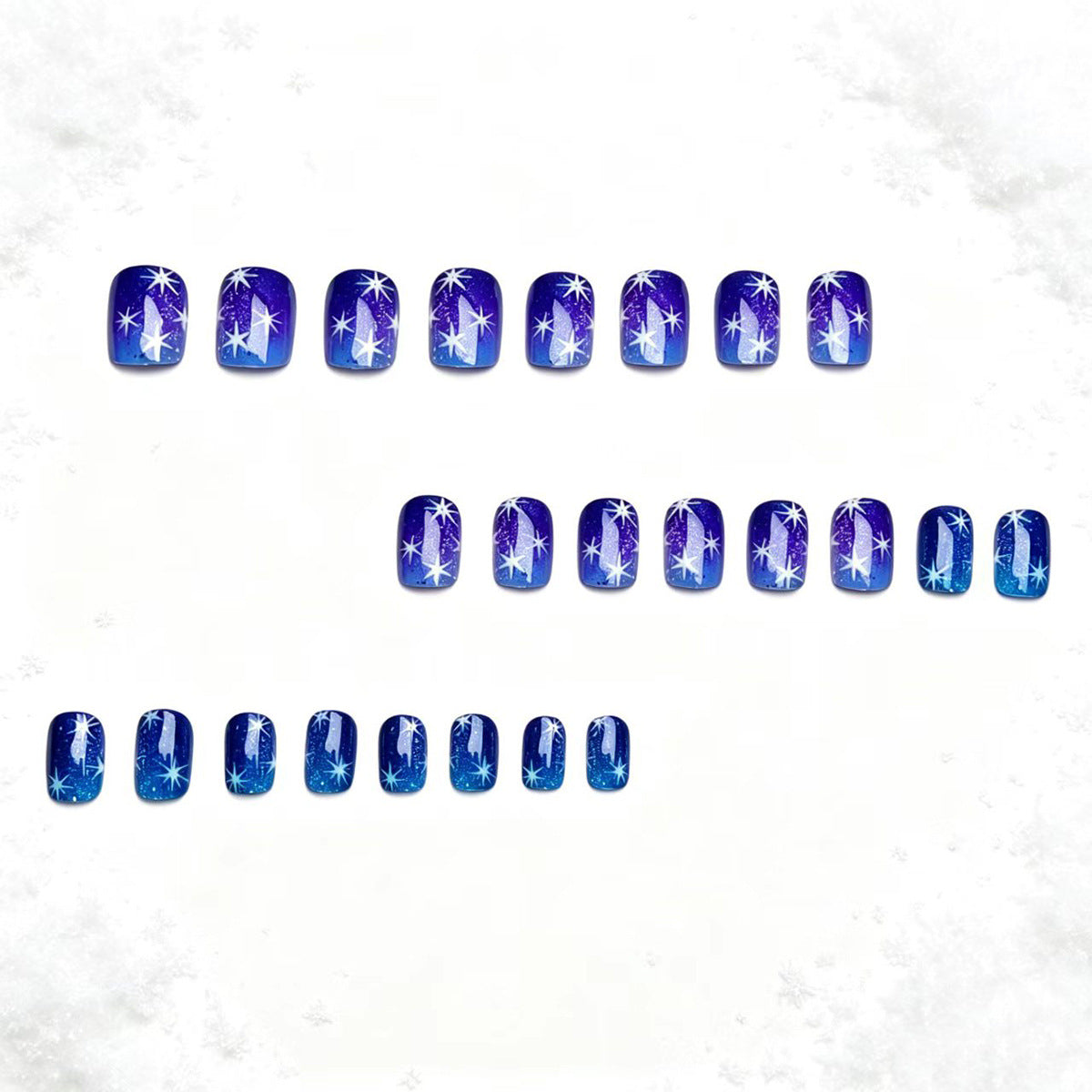 Cosmic Starry Nail Art Acalora