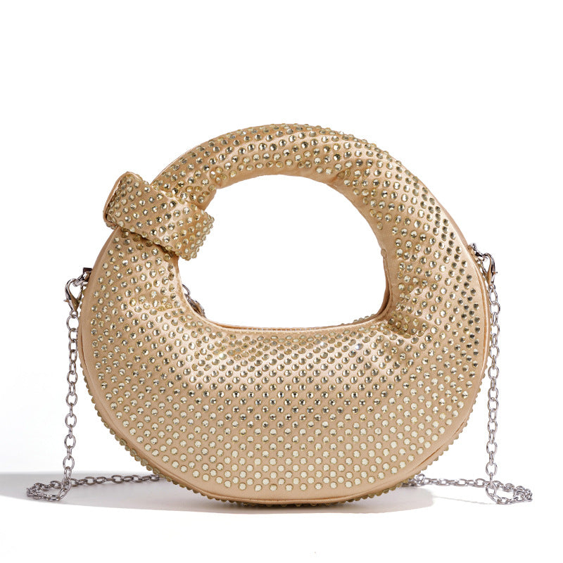 Chic Rhinestone-Embellished Handbag Acalora