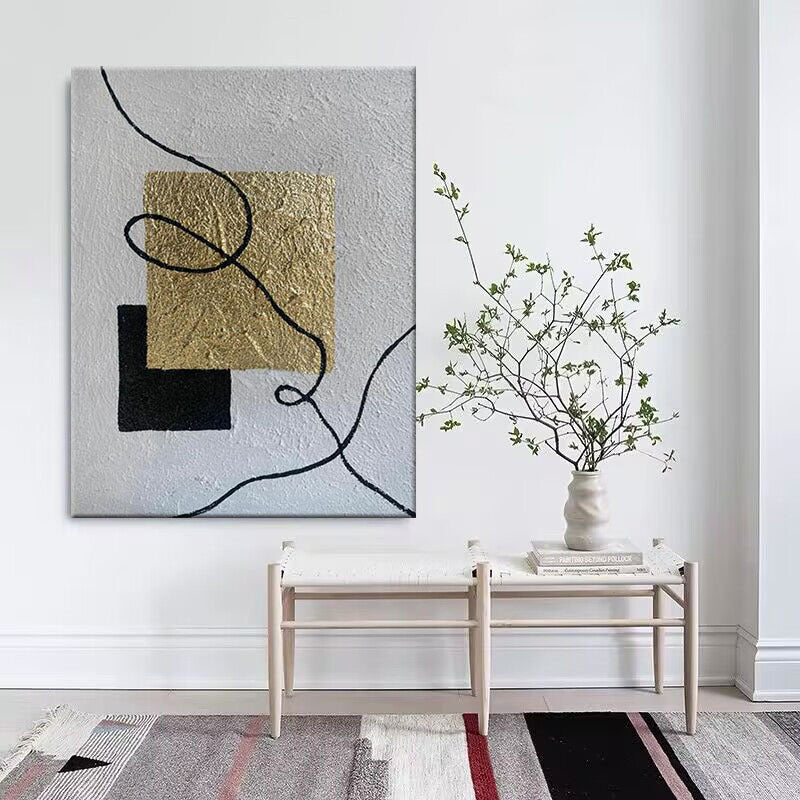 Abstract Expressionist Canvas Art