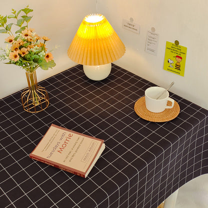 Checkered Pattern Dining Table Cloth