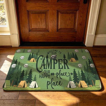 Unisex Artistic Outdoor-Themed Welcome Mat