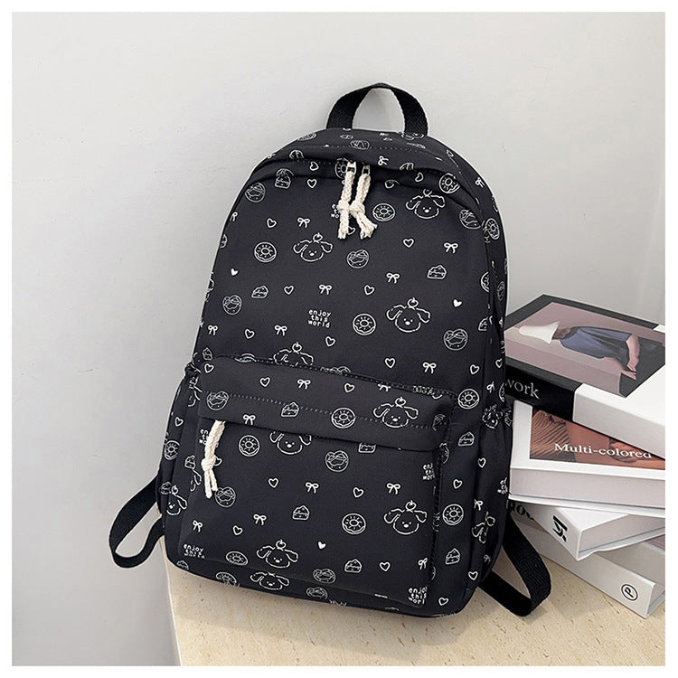 Playful Cartoon-Themed Backpack Acalora