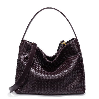 Textured Woven Hobo Bag Acalora