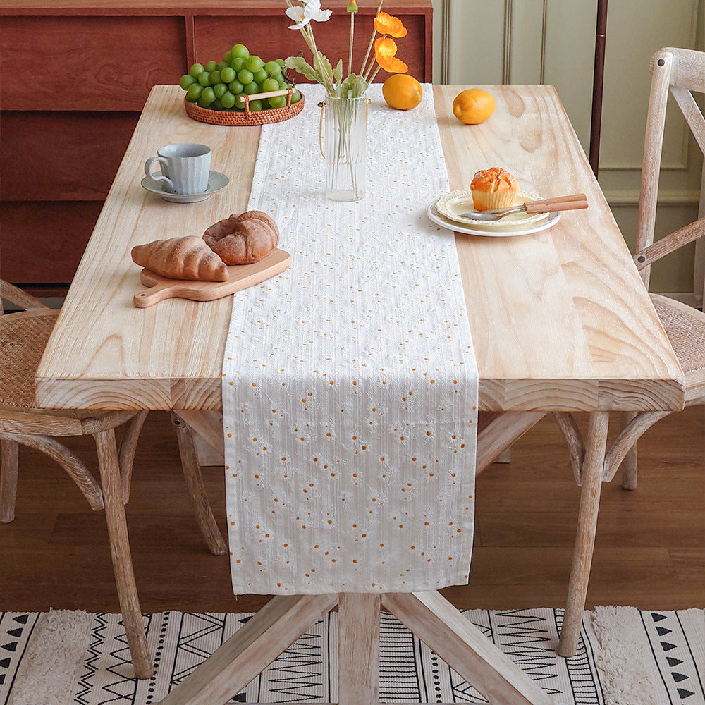 Decorative Floral Patterned Table Runner