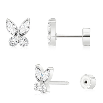 Ear studs with flat back | Bowlift