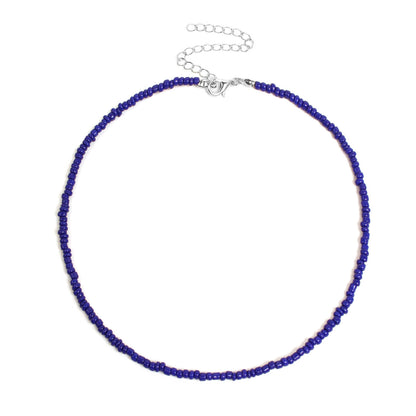 Colorful Beaded Choker Necklace Acalora