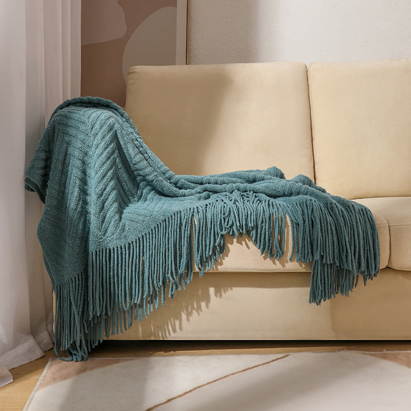 Unisex Cozy Knit Blanket