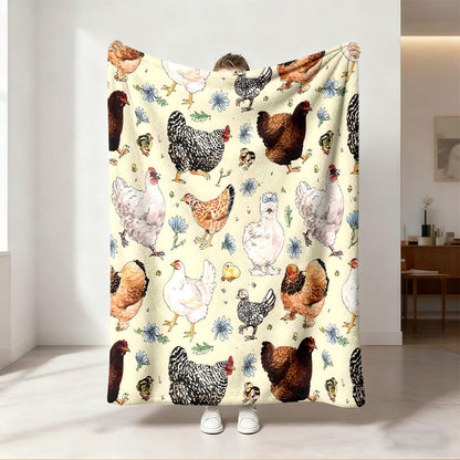 Unisex Inspirational Message Fleece Blanket