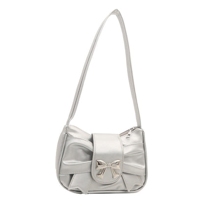 Elegant Bow Accent Shoulder Bag Acalora