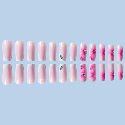 Floral Art Press-On Nail Set Acalora