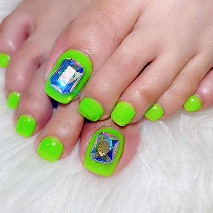 Artificial nails for elegant foot care Acalora