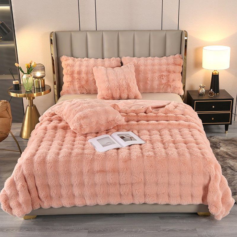 Unisex Luxe Plush Bedding Set