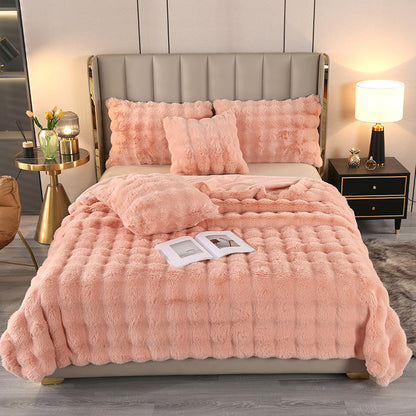 Unisex Luxe Plush Bedding Set