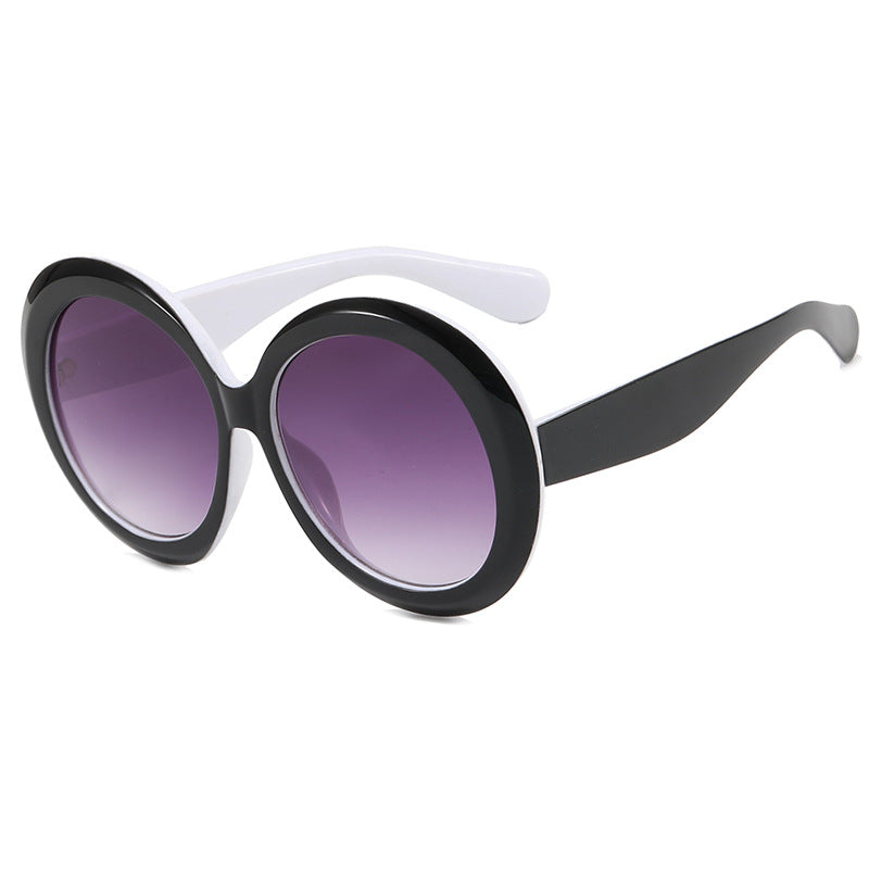 Ladies fashionable sunglasses with large frame and UV protection Bowlift