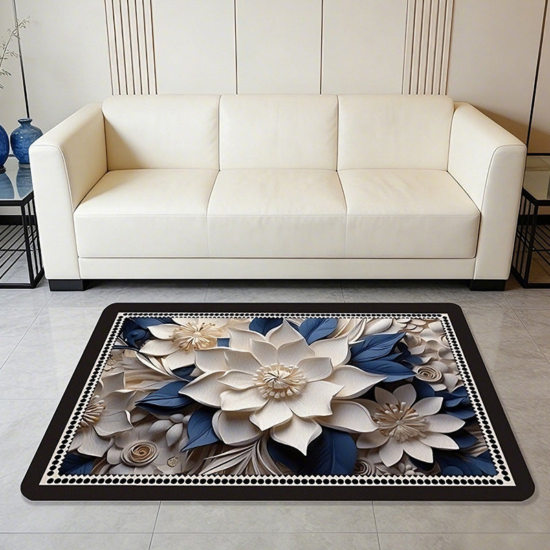 Geometric Patterned Bath Rug Acalora