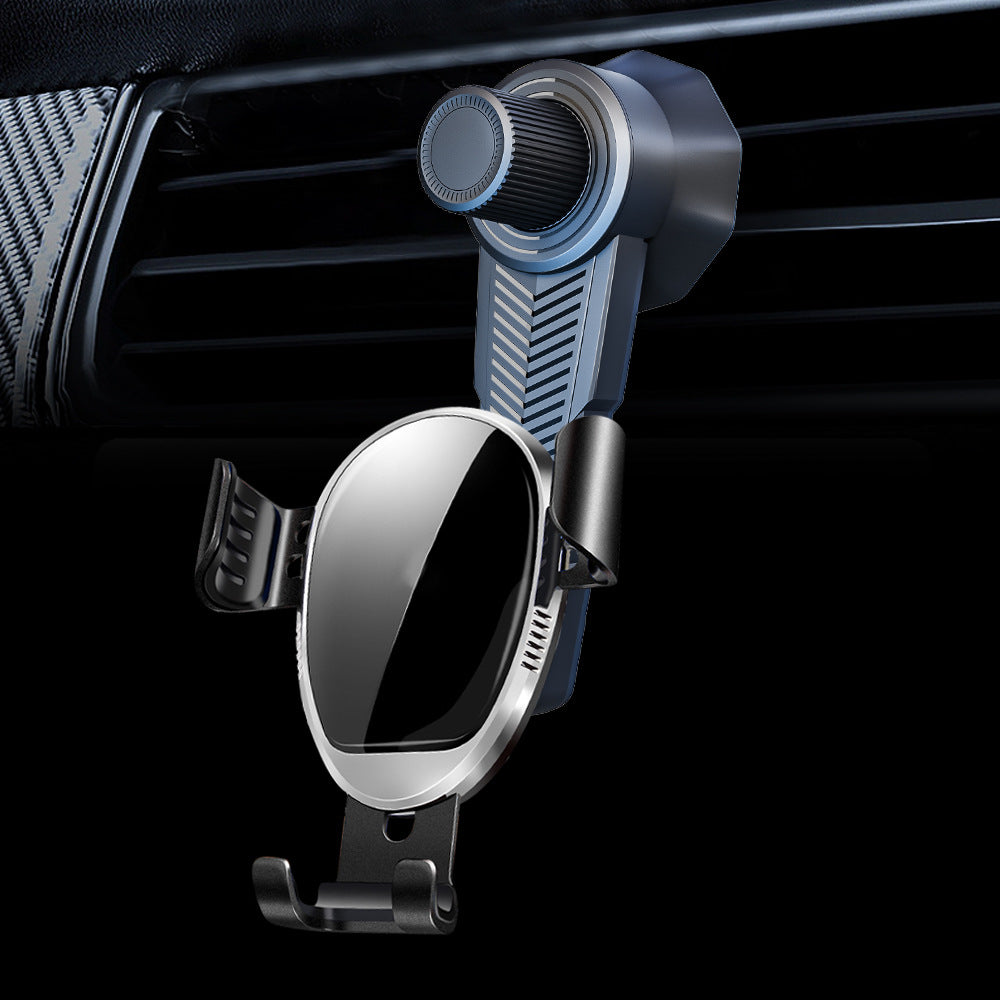 Adjustable gravity air vent smartphone car mount with full rotation joint Bowlift