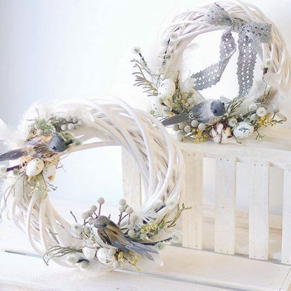 Decorative braided wreath Acalora