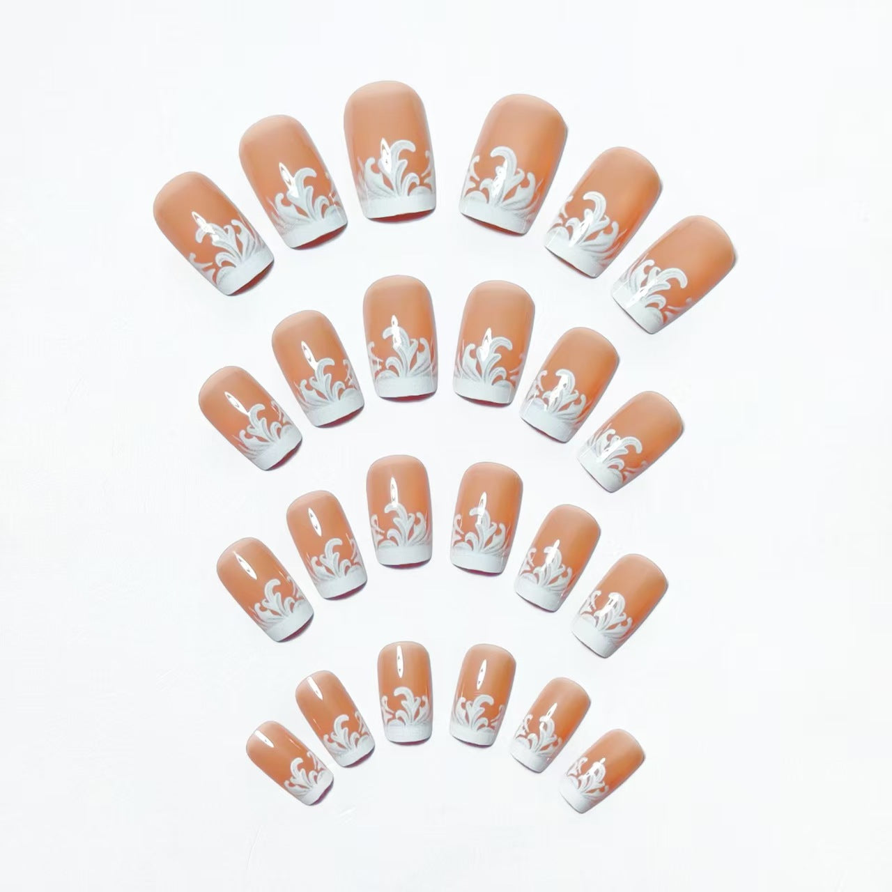 Elegant French Tip Nail Art Designs Acalora