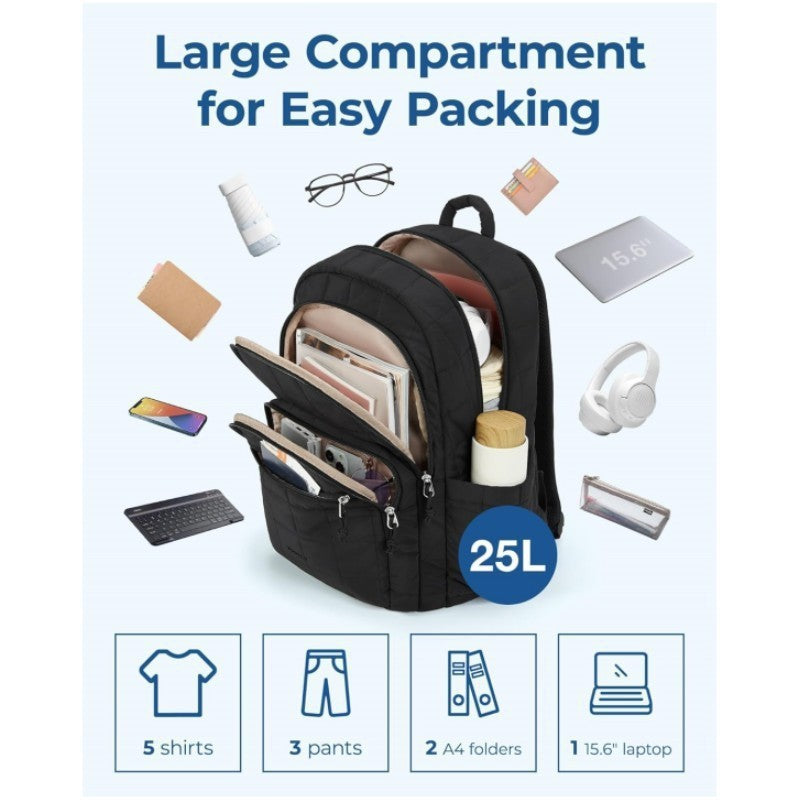 Unisex spacious backpack with insulated compartments and ergonomic carrying system Bowlift