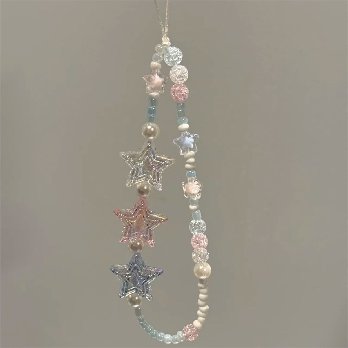 Star-Themed Beaded Necklace Acalora