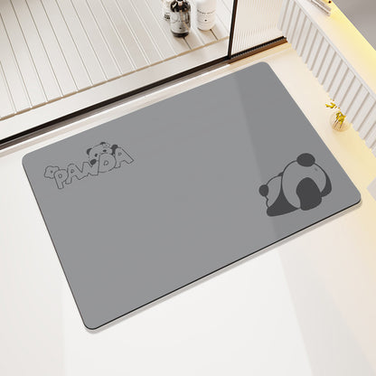 Playful Cartoon-Themed Bathroom Rug Acalora