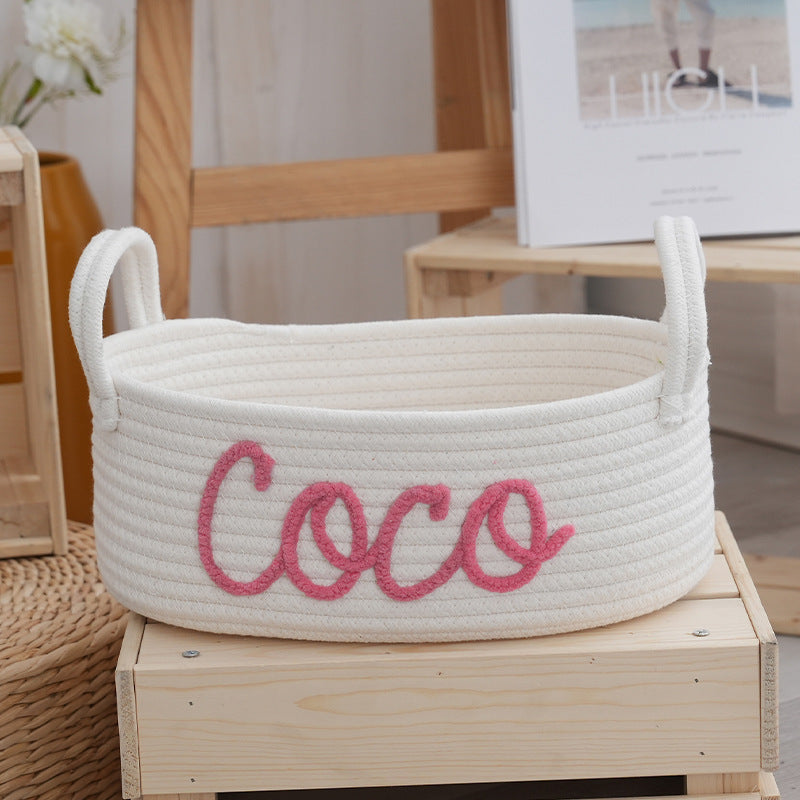 Soft and Decorative Storage Basket Acalora