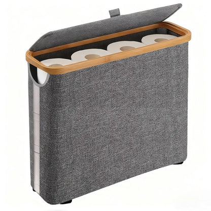 High-quality laundry basket with lid and handle Acalora