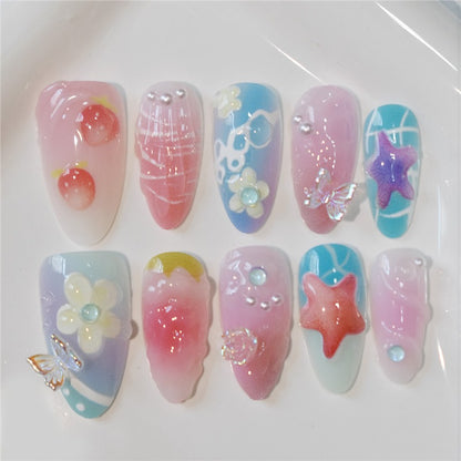 Artistic 3D Gel Nail Art Design Set Acalora