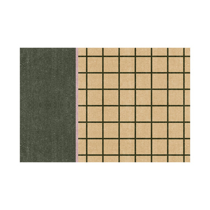 Stylish Geometric Pattern Bath Mat Acalora
