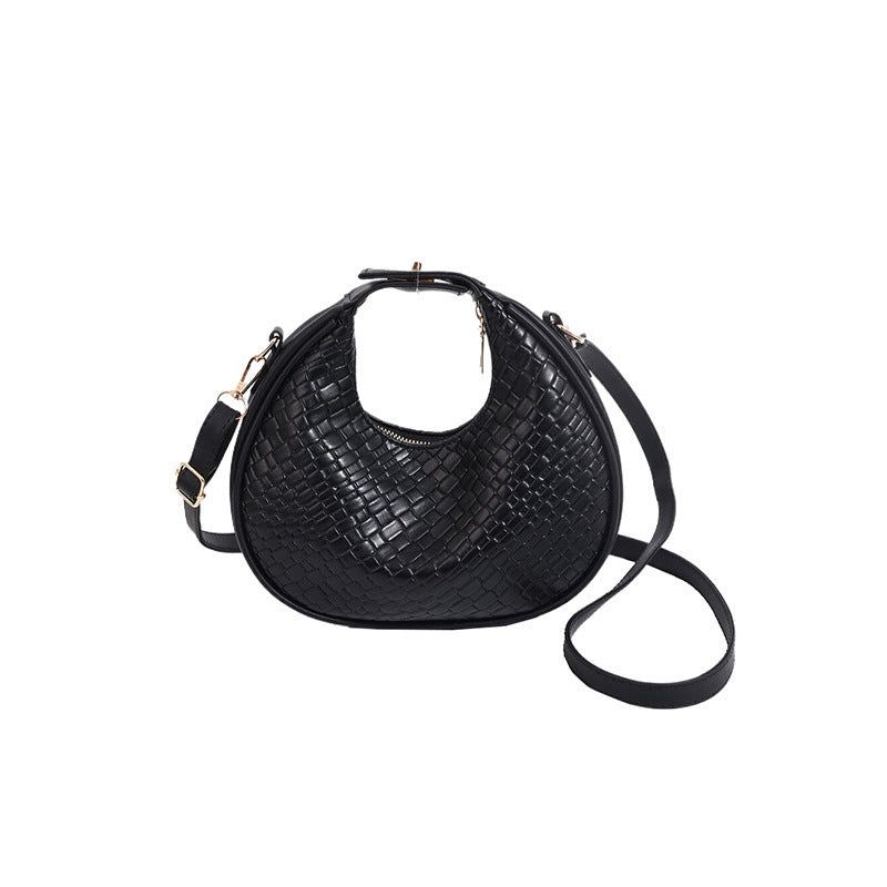 Textured Woven Crossbody Bag Acalora
